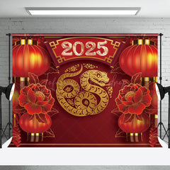 Lofaris Red Lanterns Festive Chinese New Year Backdrop