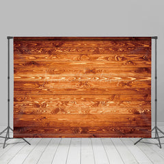 Lofaris Retro Brown Wood Grain Pattern Photography Backdrop