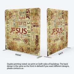 Lofaris Retro Parchment Jesus Christ Pillow Case Backdrop