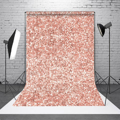 Lofaris Romantic Rose Gold Twinkling Photography Backdrop