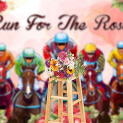 Lofaris Romantic Run For The Roses Kentucky Derby Backdrop