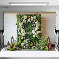 Lofaris Romantic Spring Greenery Floral Wedding Backdrop