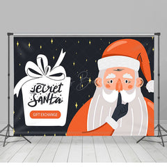 Lofaris Secret Santa Christmas Gift Exchange Party Backdrop