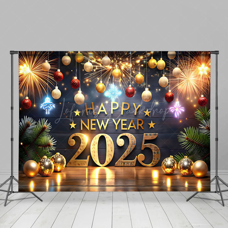 Lofaris Shining Indoor Celebration New Year Party Backdrop