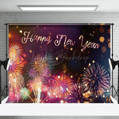 Lofaris Shiny Night Happy New Year Party Backdrop For Photo