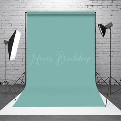 Lofaris Solid Green Color Portrait Photography Backdrop