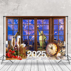 Lofaris Sparkle Clock Celebrates 2025 New Year Eve Backdrop