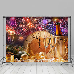 Lofaris Sparkling New Years Eve Celebration Shiny Holiday Backdrop