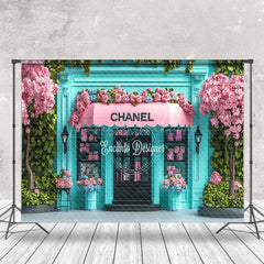 Lofaris Spring Floral Plant Chanel Store Architecture Backdrop