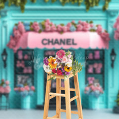 Lofaris Spring Floral Plant Chanel Store Architecture Backdrop