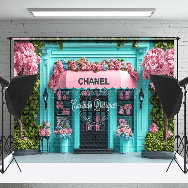 Lofaris Spring Floral Plant Chanel Store Architecture Backdrop