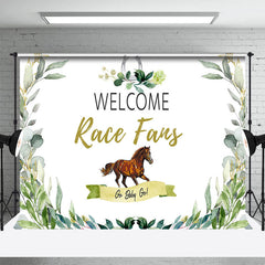 Lofaris Spring Leaf Welcome Race Fans Kentucky Derby Backdrop