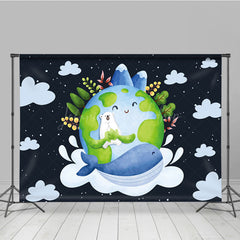 Lofaris Starry Sky Earth Environmental Protection Backdrop