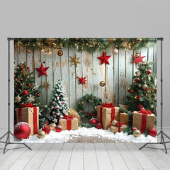 Lofaris Stars Decoration Wall Garland Christmas Backdrop