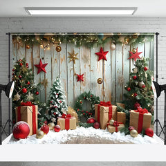 Lofaris Stars Decoration Wall Garland Christmas Backdrop