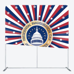 Lofaris Stripe Stars Presidential Inauguration Day Backdrop