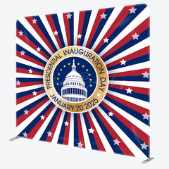 Lofaris Stripe Stars Presidential Inauguration Day Backdrop