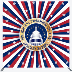 Lofaris Stripe Stars Presidential Inauguration Day Backdrop