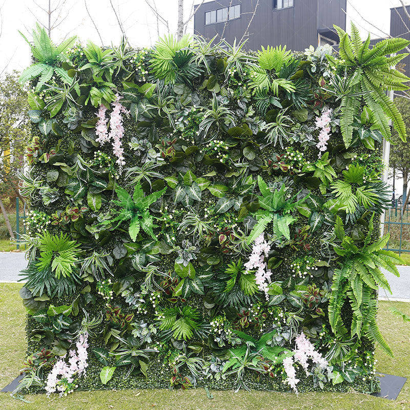 Lofaris Tribal Greenery Artificial Flower Wall For Wedding