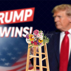 Lofaris Trump Wins Celebrate American Great Backdrop