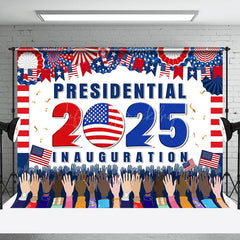 Lofaris Usa Flag Presidential 2025 Inauguration Backdrop