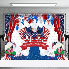 Lofaris Usa Flag Presidential Inauguration Day Backdrop