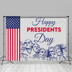 Lofaris Usa Flag Sculpture Sketch Presidents Day Backdrop