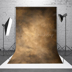 Lofaris Vintage Brown Gray Abstract Fuzzy Retro Backdrop