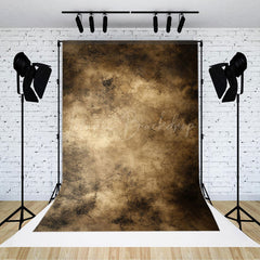 Lofaris Warm Brown Abstract Soft Fuzzy Accented Backdrop