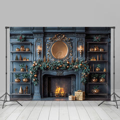 Lofaris Warm House Winter Christmas Holiday Party Backdrop