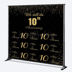 Lofaris We Still Do Anniversary Custom Step And Repeat Banner