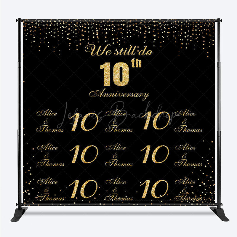 Lofaris We Still Do Anniversary Custom Step And Repeat Banner