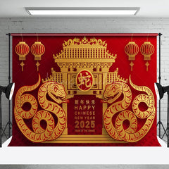 Lofaris Welcome To Celebrate Lunar Year The Snake Backdrop