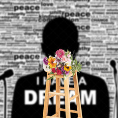 Lofaris White Black Speech I Have A Dream Mlk Day Backdrop