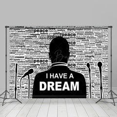 Lofaris White Black Speech I Have A Dream Mlk Day Backdrop