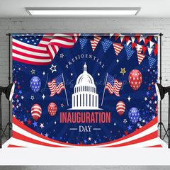 Lofaris White House Usa Flag Stars Inauguration Day Backdrop