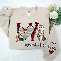 Lofaris Love Grandma Life Chistmas Personalized CTH01 Sweatshirt