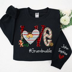 Lofaris Love Grandma Life Chistmas Personalized CTH01 Sweatshirt