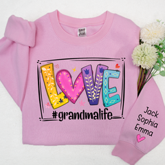 Lofaris Love grandmalife Sweatshirt And kids Valentine¡¯s Day