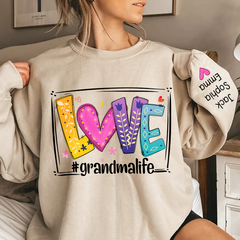 Lofaris Love grandmalife Sweatshirt And kids Valentine¡¯s Day