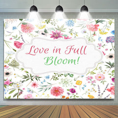 Lofaris Love In Full Bloom Flowers Valentines Day Backdrop