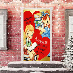 Lofaris Love References Book Heart Valentines Door Cover