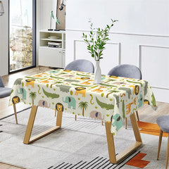 Lofaris Lovely Animals Patterns Home Kitchen Tablecloth