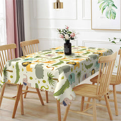 Lofaris Lovely Animals Patterns Home Kitchen Tablecloth