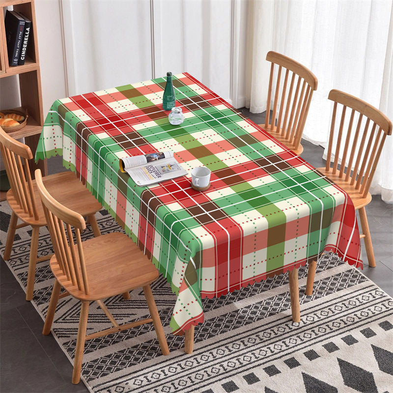 Lofaris Lovely Colorful Lines Sweet Rectangle Tablecloth