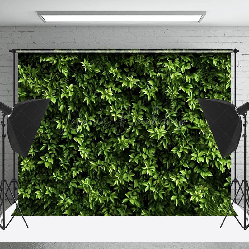 Lofaris Lush Green Leaves Spring Backdrop For Photo Booth