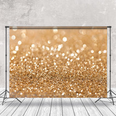 Lofaris Luxury Gold Glitter Texture Bokeh Photo Backdrop