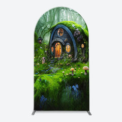 Lofaris Magic Forest Spring Greeny Chiara Arch Party Backdrop