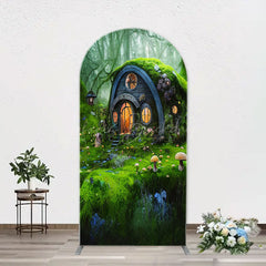 Lofaris Magic Forest Spring Greeny Chiara Arch Party Backdrop