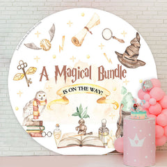 Lofaris Cute Harry Potter Themed Round Backdrop Kit For Party